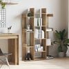 vidaXL Book Cabinet Artisan Oak Engineered Wood Medium Book Cabinet