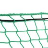 vidaXL Trailer Net with Elastic Rope Green 7.2x4.9' PP