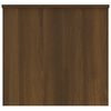 vidaXL Coffee Table Brown Oak Engineered Wood Large Adjustable Height