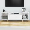 vidaXL TV Cabinet High gloss white Engineered wood Large TV Cabinet