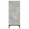 vidaXL Bathroom Cabinet Concrete Grey 15.55 x 14.17 x 34.65 in