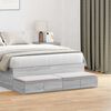 vidaXL Bed Drawers Grey Sonoma 47.24 x 14.37 x 6.50 in Engineered Wood