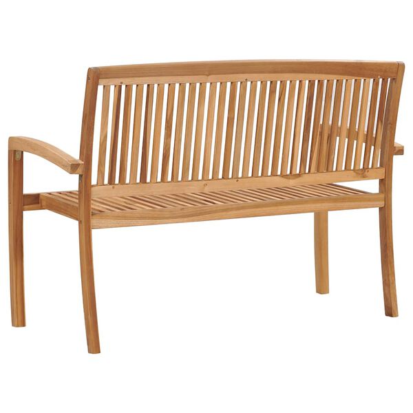 vidaXL Garden Bench Natural Teak Solid Teak Wood