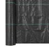 vidaXL Weed Membrane Black Polypropylene Large Durable Weed Membrane