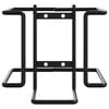 vidaXL Salt Lick Holder Black Steel Standard Durable Salt Lick Holder