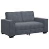 vidaXL Sofa Set Dark Grey Velvet, Metal, Plywood, Solid Wood Large