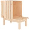vidaXL Cat House Unfinished Pine Solid pine wood Medium Durable