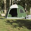 vidaXL Family Tent Igloo 6-Person Green Waterproof