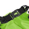 vidaXL Dry Bag with Zipper Green 5.3 gal PVC