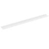 vidaXL Wall Shelf Set of 2 High gloss white MDF Medium Wall mounting