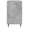 vidaXL Bathroom Cabinet Concrete gray Engineered wood, iron Medium