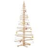 vidaXL Wooden Christmas Tree for Decoration 70.9" Solid Wood Pine