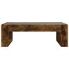 vidaXL Coffee Table Smoked Oak Engineered Wood Coffee Table Rectangular