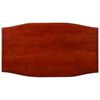 vidaXL Coffee Table Classical Brown Solid Mahogany Wood Medium