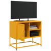 vidaXL TV Cabinet Mustard yellow Steel TV Cabinet Rectangular