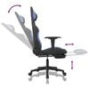 vidaXL Gaming Chair Black and Blue