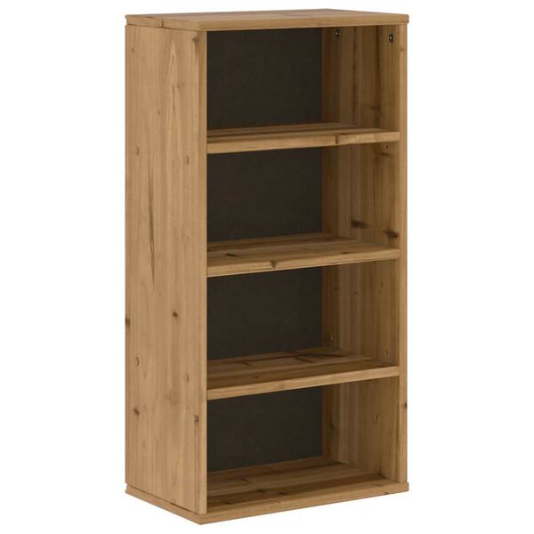 vidaXL Side Cabinet Honey Solid pine wood with engineered wood