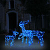 vidaXL Christmas Light Display Blue PVC Large Christmas Light Display