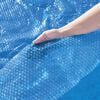 Bestway Solar Pool Cover Blue Polyethylene Fits pools up to 180.3 in wide
