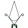 vidaXL Climbing Plant Rack Set of 2 Dark green Powder-coated iron