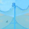 vidaXL Play Tent Blue, White, Grey, Mint Green