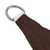 vidaXL Sunshade Sail Oxford Fabric Trapezium 2/4x9.8' Brown