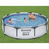 Bestway Swimming Pool Set Grey Tritech material and steel 120.1x29.9 in