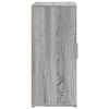 vidaXL Sideboards 2 pcs Gray Sonoma 23.6"x12.2"x27.6" Engineered Wood