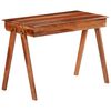 vidaXL Writing Desk Honey Solid acacia wood Writing Desk Rectangular