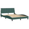 vidaXL Bed Frame Dark Green