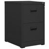 vidaXL Filing Cabinet Anthracite Steel Medium Anthracite Filing Cabinet