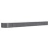 vidaXL Garden Raised Bed Anthracite Powder-coated steel Extra Long