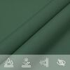 vidaXL Sunshade Sail Oxford Fabric Rectangular 8.2x11.5' Dark Green