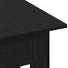 vidaXL Coffee Table Black Oak 40.16 x 21.65 x 16.54 in Engineered Wood