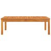 vidaXL Garden Coffee Table Natural acacia wood Solid acacia wood Medium