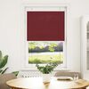 vidaXL Pleated Blind Bordeaux Red 100% Polyester 29.5 x 59.1 in