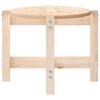 vidaXL Coffee Table Natural Pine Solid pine wood Medium Durable