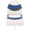 vidaXL Boat Seat with High Back Foldable 17.3x15.0x21.7"