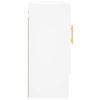 vidaXL Wall Cabinet White Engineered wood Compact Wall Cabinet