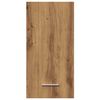 vidaXL Hanging Cabinet Artisan Oak Engineered Wood 11.8 x 12.2 x 23.6 in