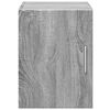 vidaXL Wall Cabinet Grey Sonoma Engineered Wood Medium Wall Cabinet