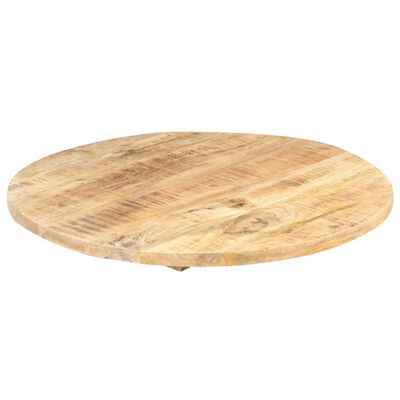 vidaXL Table Top Ø19.7"x(1"-1.1") Solid Mango Wood