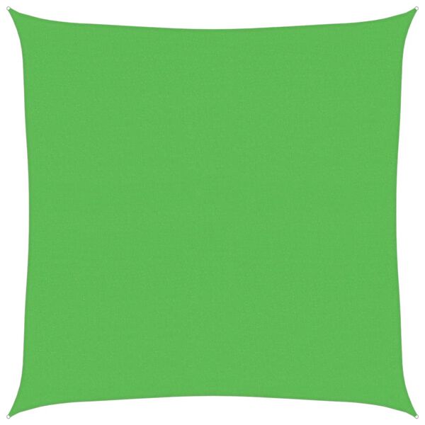 vidaXL Sunshade Sail 1.75 oz/ft² Light Green 14.8x14.8' HDPE