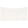 vidaXL Desk Top White 39.4x23.6x1.0" Solid Wood Pine