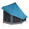 vidaXL Family Tipi Tent Folding with Roof Blue 404 x 370 x 270 cm
