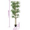 vidaXL Artificial Bamboo Tree Green