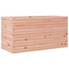 vidaXL Garden Planter Natural Wood Solid Douglas Wood Medium Durable
