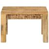 vidaXL Coffee Table Natural Solid Mango Wood Small Durable