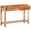 vidaXL Sideboard 43.3"x11.8"x29.5" Solid Acacia Wood