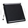 vidaXL Solar Pool Heater Set of 2 Black PE, aluminum Standard